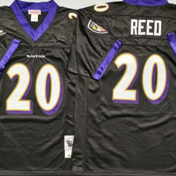 ed reed black jersey